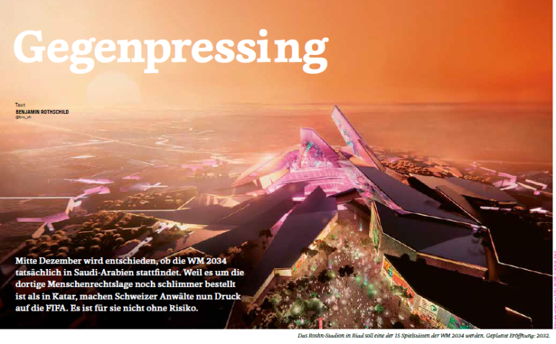Schweizer Anwälte und die WM-Dystopie